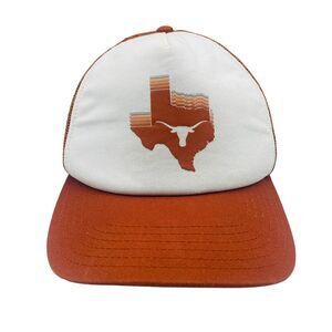 Top of the World White/Texas Orange Texas Longhorns Tone Down Trucker Hat